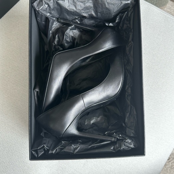 YSL Saint Laurent Anja 105 Leather Pumps - Picture 8 of 10